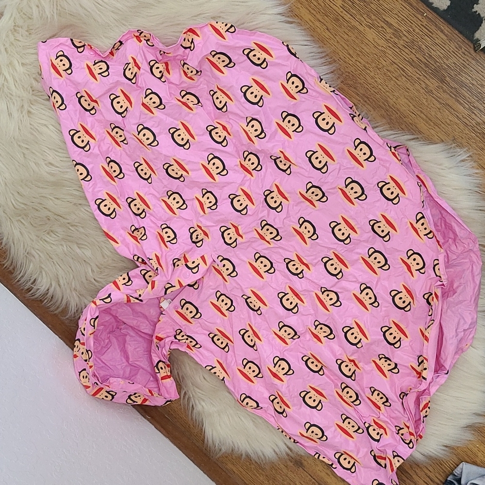 Paul Frank for Target pink rain poncho 🐒 monkeys